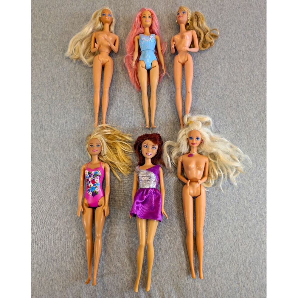 Lot of 6 Articulated Barbie and Bratz Couture Dolls Fashionista 137 Dreamtopia